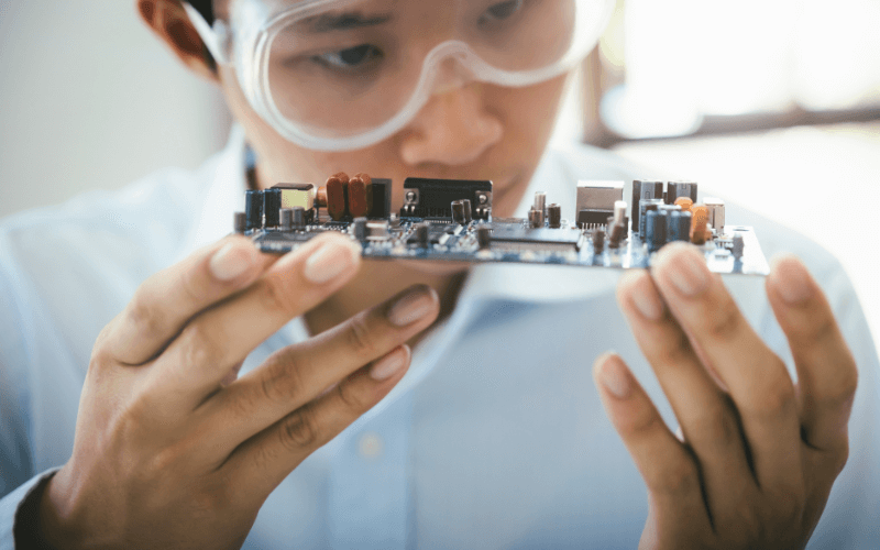 quality control electronic board