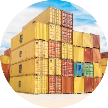 Many containers